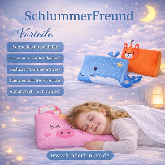 SchlummerFreund - Einschlafkissen für Kinder